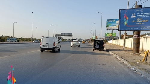 بوستر الدورة 25 من المهرجان و بوستر حفل الافتتاح  في فضاءات تونس و الحمامات