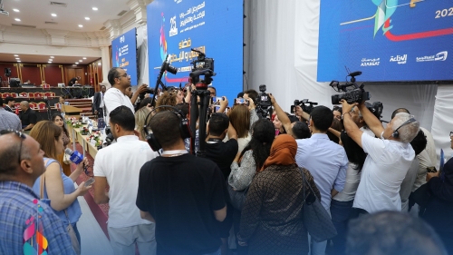  الندوة الصحفية للدورة 25 للمهرجان العربي للإذاعة والتلفزيون