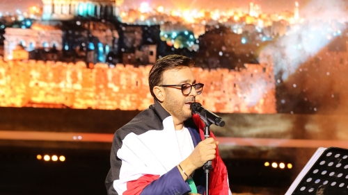  حفل الفنان صابر الرباعي في افتتاح المهرجان بمسرح قرطاج