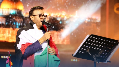  حفل الفنان صابر الرباعي في افتتاح المهرجان بمسرح قرطاج