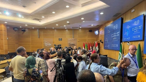 الندوة الصحفية