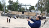Preparations for the Festival at Carthage Amphitheatre