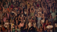 "Opening ceremony at the Carthage Amphitheatre with star Ragheb Alama."