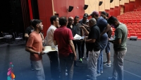 زيارة إلى مسرح قرطاج الأثري و مسرح الأوبرا بمدينة الثقافة تحضيرا لحفلي افتتاح و اختتام المهرجان